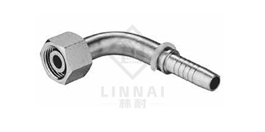 90°公制内螺纹24°锥带O形圈轻系列