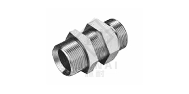 英管外螺纹60°内锥过板接头