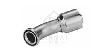 45°  SAE-法兰 3000 PSI