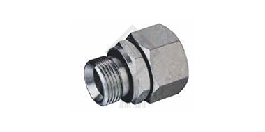 英管螺纹胶垫密封柱端
/公制内螺纹24°锥O形圈密封