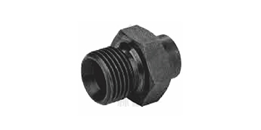 英管外螺纹60°内锥或六角端面用
组合垫密封/焊接管