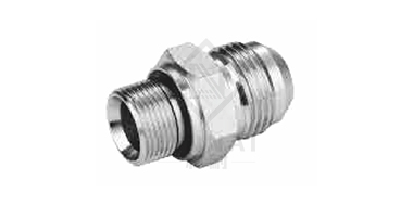 JIC外螺纹74°外锥/公制外螺纹胶垫密封