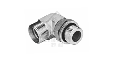 90°弯英管螺纹可调向O形圈密封柱端